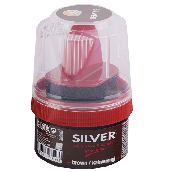 Silver Krem Ayakkabı Boyası Kahve 50ml Silver Krem Ayakkabı Boyası Kahve 50ml