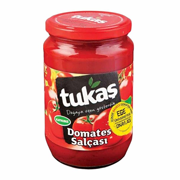 TUKAŞ DOMATES SALÇA 700GR CAM