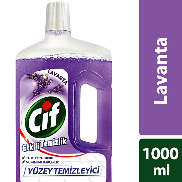 Cif Lavanta yüzey Temizleyici 1000 ml Cif Lavanta yüzey Temizleyici 1000 ml