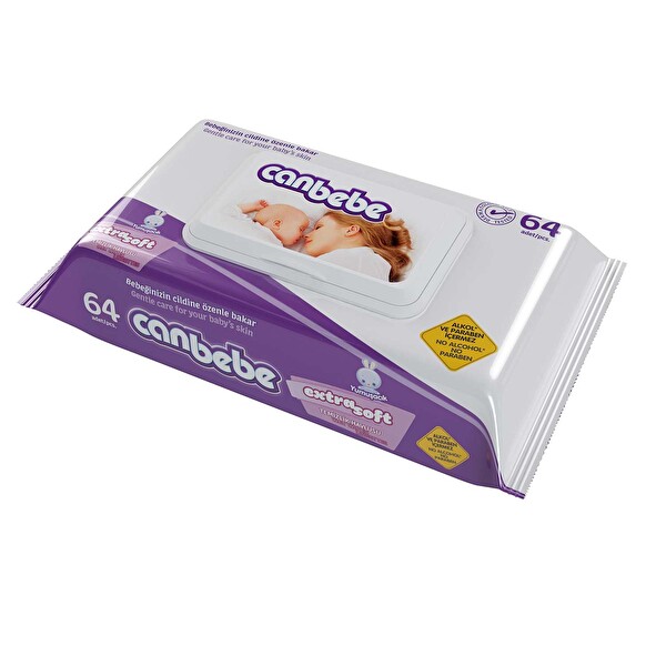 Canbebe Extra Soft 64'lü Havlu Canbebe Extra Soft 64'lü Havlu