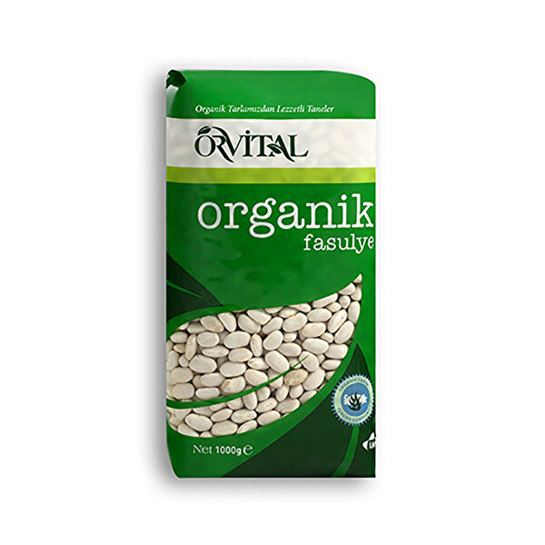 Orvital Organik Kuru Fasulye 1 kg Orvital Organik Kuru Fasulye 1 kg
