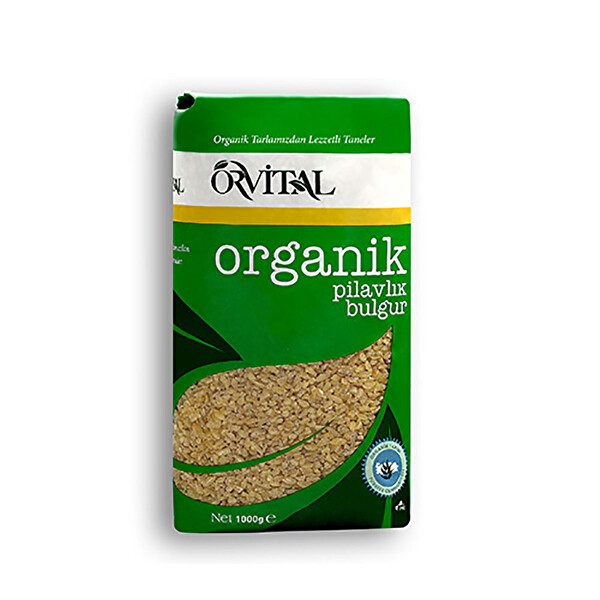 Orvital Organik Pilavlık Bulgur 1 kg Orvital Organik Pilavlık Bulgur 1 kg
