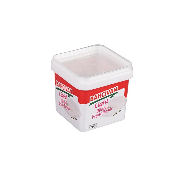 Bahçıvan Dilimli Light Beyaz Peynir 420 g