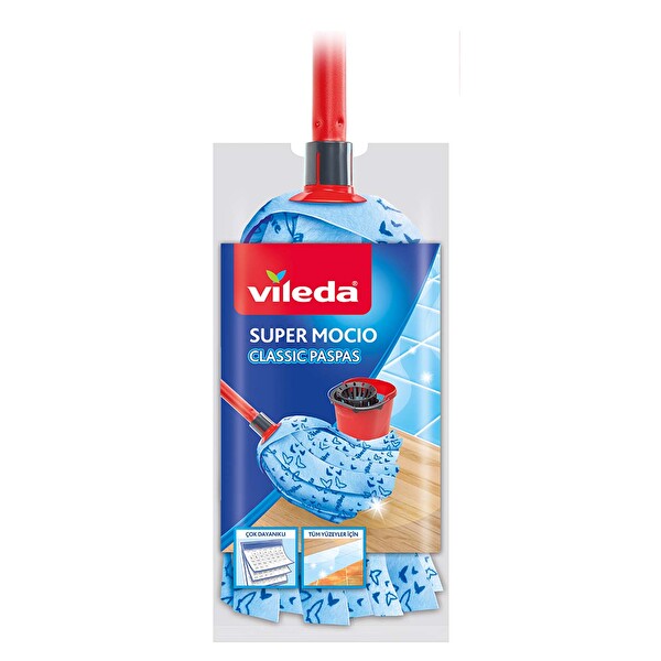 Vileda Saplı Paspas Klasik