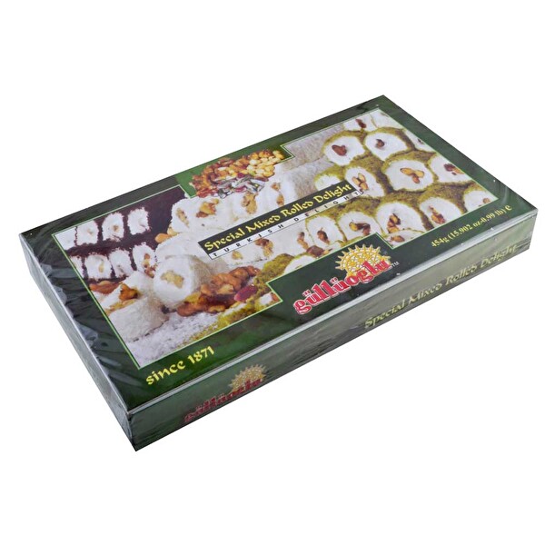 Kuruyemişli Sarma Lokum 454 g Kuruyemişli Sarma Lokum 454 g