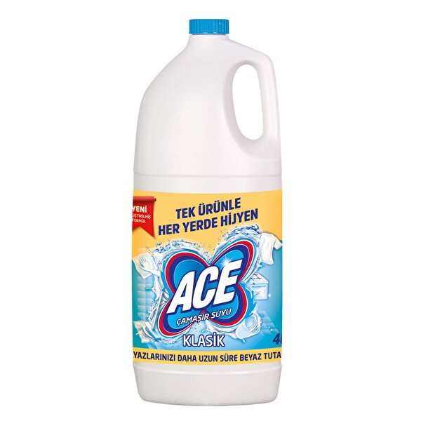 Ace Çamaşır Suyu Klasik 4 L