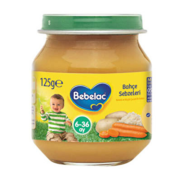 Bebelac Bahçe Sebzeleri 125 g Cam Bebelac Bahçe Sebzeleri 125 g Cam