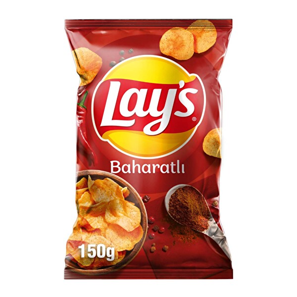 Lay's Baharatlı Patates Cipsi Parti Boy 150 g