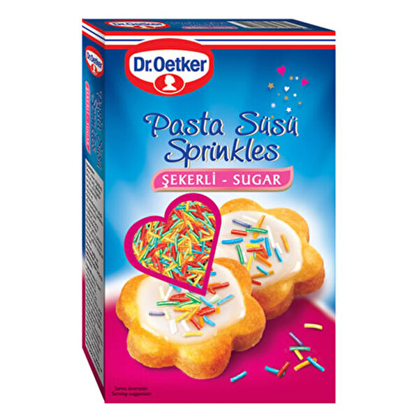 Dr. Oetker Şekerli Pasta Süsü 80 g Dr. Oetker Şekerli Pasta Süsü 80 g