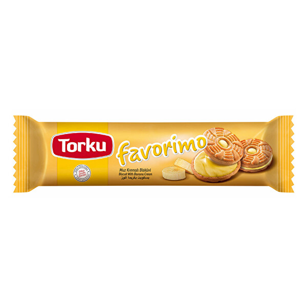 Torku Favorimo Muz Kremalı Bisküvi 75 g