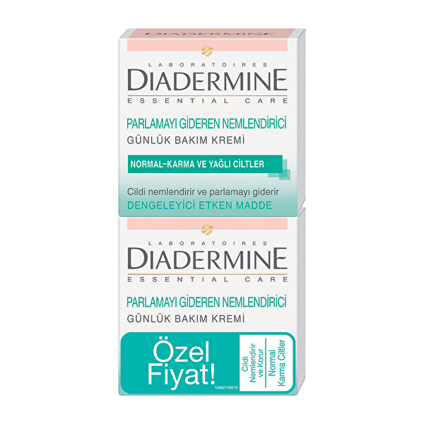 Diadermine 2'li Krem Normal/Karma Diadermine 2'li Krem Normal/Karma