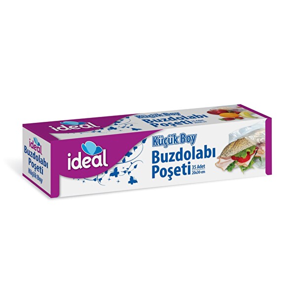 İdeal Buzdolabı Poşeti Küçük Boy 20x30 cm 35'li