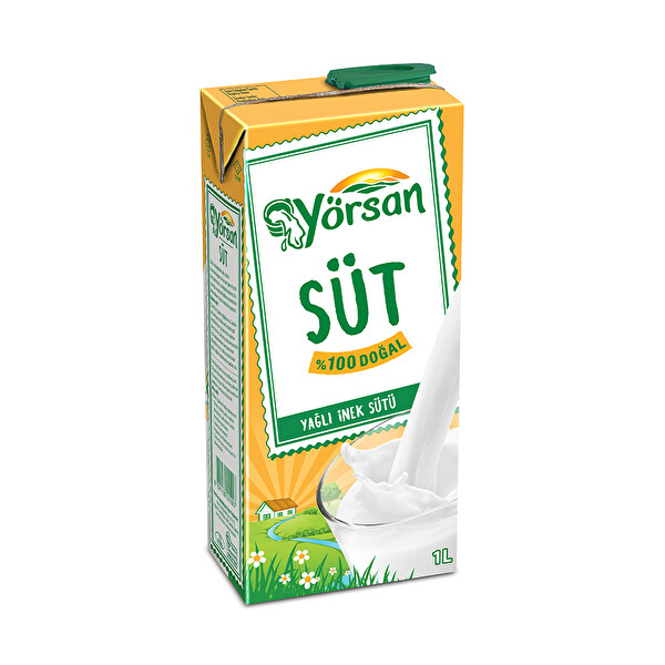 Yörsan Uzun Ömürlü Süt 1 lt Yörsan Uzun Ömürlü Süt 1 lt