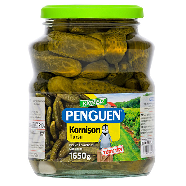 Penguen Türk Tipi Salatalık Turşusu 1650 g Penguen Türk Tipi Salatalık Turşusu 1650 g