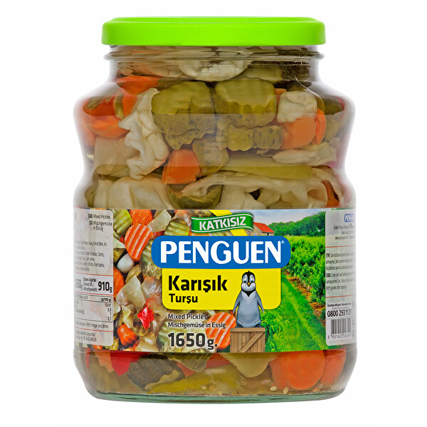 Penguen Karışık Turşu 1650 g Penguen Karışık Turşu 1650 g