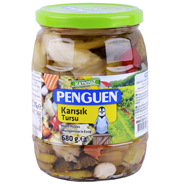 Penguen Karışık Turşu 680 g Penguen Karışık Turşu 680 g