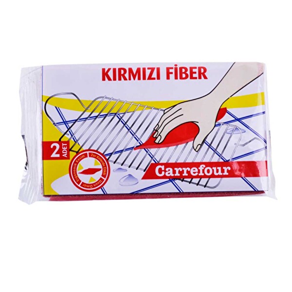 Carrefour Kırmızı Fiber 2'li Carrefour Kırmızı Fiber 2'li