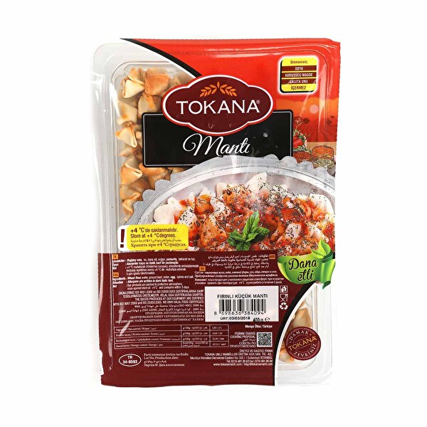 Tokana Küçük Kayseri Mantı 400 g