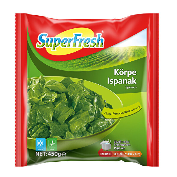 Superfresh Ispanak 450 G