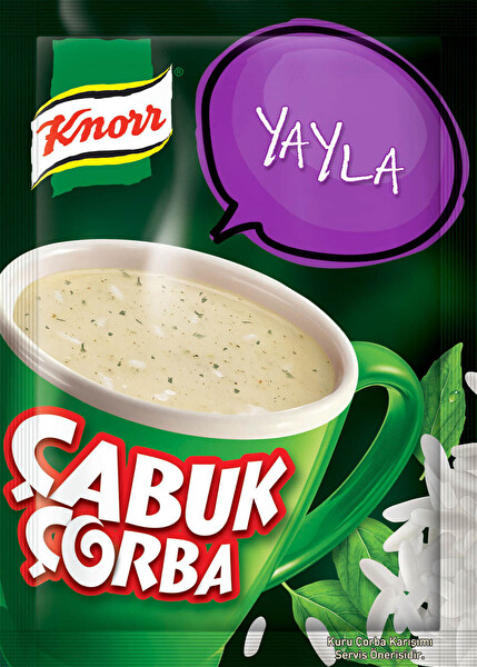 Knorr Çabuk Çorba Yayla 18 g Knorr Çabuk Çorba Yayla 18 g