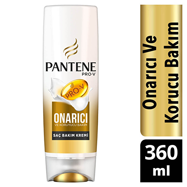 Pantene Saç Bakım Kremi Onarıcı ve Koruyucu Bakım 360 ml Pantene Saç Bakım Kremi Onarıcı ve Koruyucu Bakım 360 ml