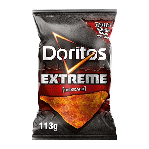 Doritos Extreme Mexicano Acı Baharatlı Mısır Cipsi 113 g
