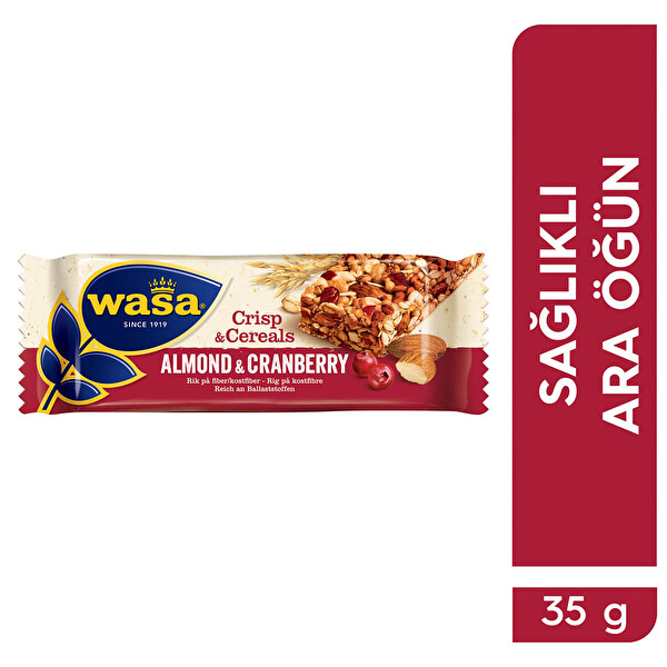 Wasa Bar Badem & Kızılcık 35 g Wasa Bar Badem & Kızılcık 35 g