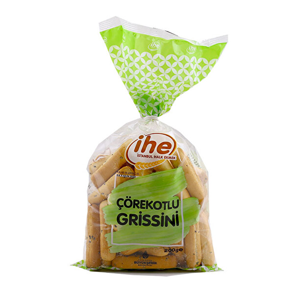 İHE Çörek Otlu Grissini 200 g İHE Çörek Otlu Grissini 200 g