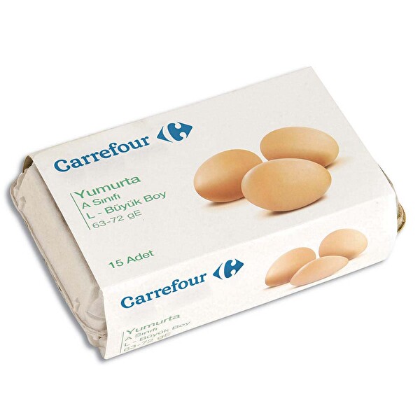 Carrefour 15'li Yumurta L Boy
