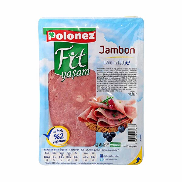 Polonez Tost Jambon 150 g Polonez Tost Jambon 150 g