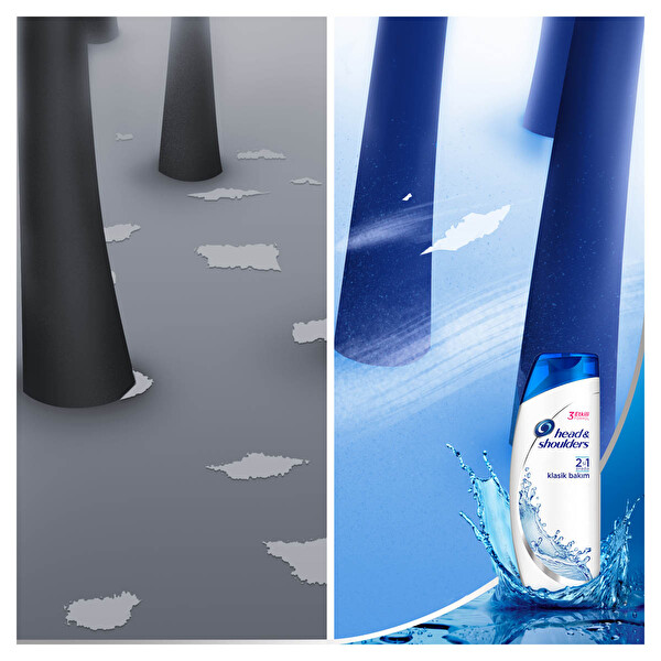 Head & Shoulders 2'si 1 Arada Şampuan Klasik Bakım 360 ml Head & Shoulders 2'si 1 Arada Şampuan Klasik Bakım 360 ml