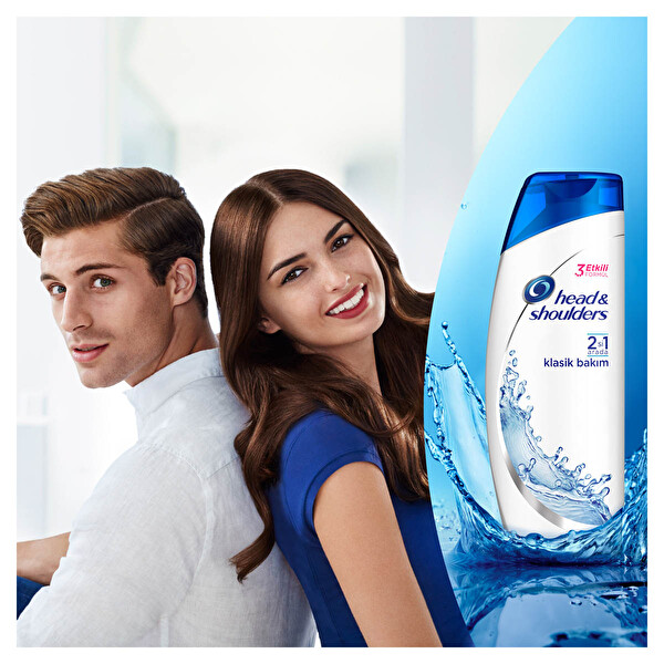 Head & Shoulders 2'si 1 Arada Şampuan Klasik Bakım 360 ml Head & Shoulders 2'si 1 Arada Şampuan Klasik Bakım 360 ml