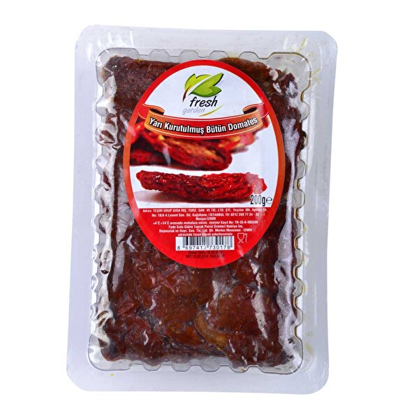 Yarı Kurutulmuş Domates 200 g Yarı Kurutulmuş Domates 200 g