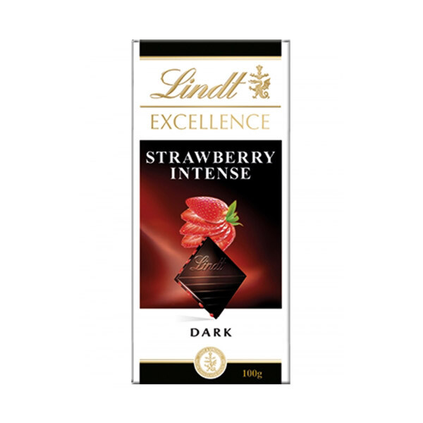 Lindt Excellence Dark Çilekli Çikolata 100G Lindt Excellence Dark Çilekli Çikolata 100G