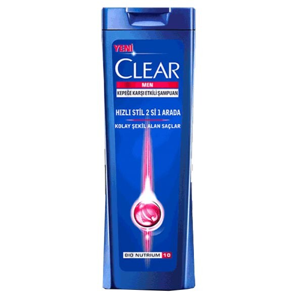 Clear Men Hızlı Stil Şampuan 650 ml Clear Men Hızlı Stil Şampuan 650 ml