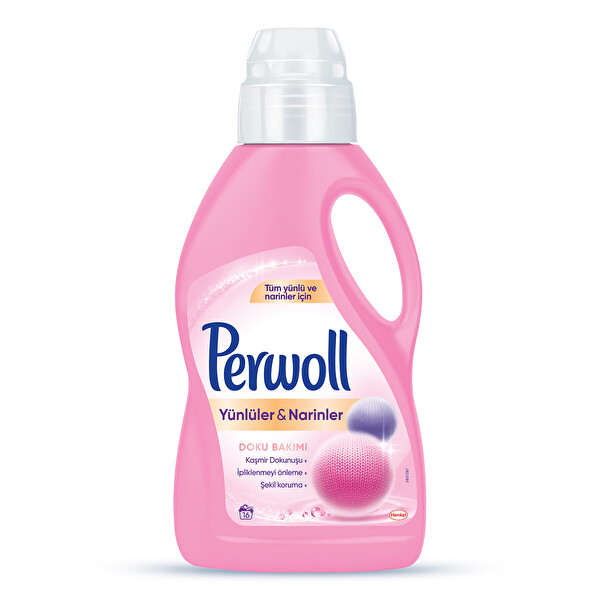 Perwoll Hassas Sıvı Çamaşır Deterjanı Yünlüler & İpekliler 1 L
