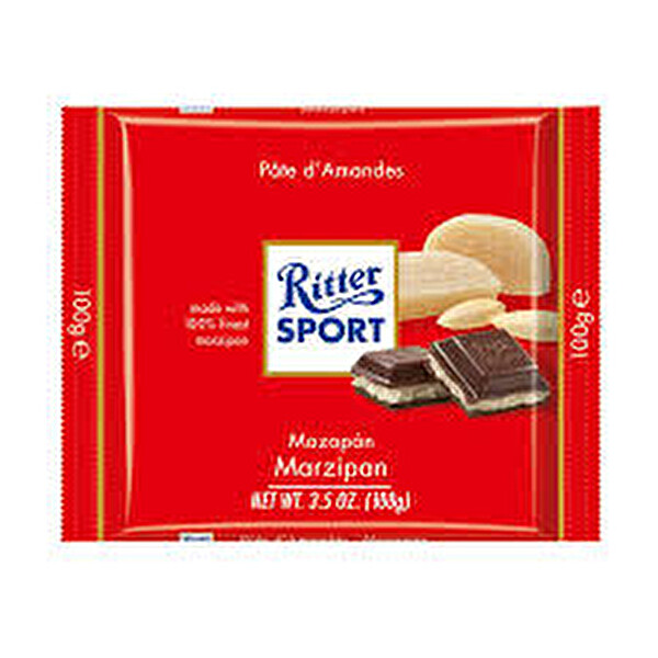 Ritter Sprot Acıbadem Çikolata 100 g Ritter Sprot Acıbadem Çikolata 100 g