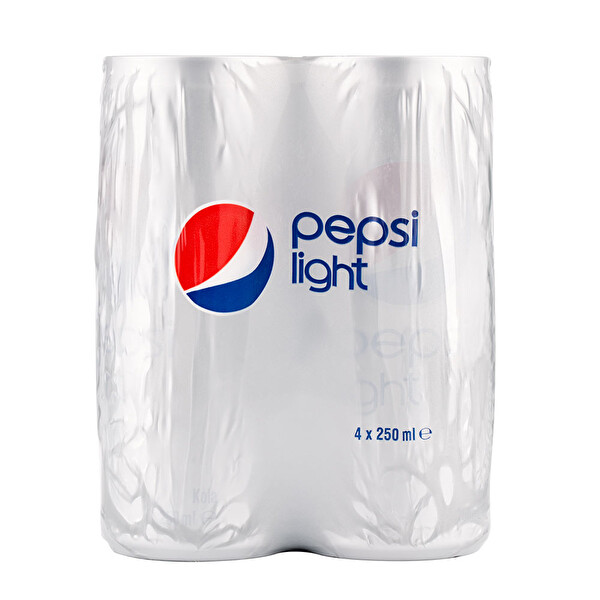 Pepsi Cola Light Kutu 4X250 Ml