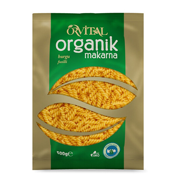 Orvital Organik Burgu Makarna 500 g Orvital Organik Burgu Makarna 500 g