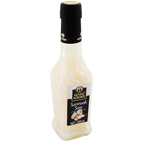 Kemal Kükrer Sarımsak Sosu 250 ml Kemal Kükrer Sarımsak Sosu 250 ml