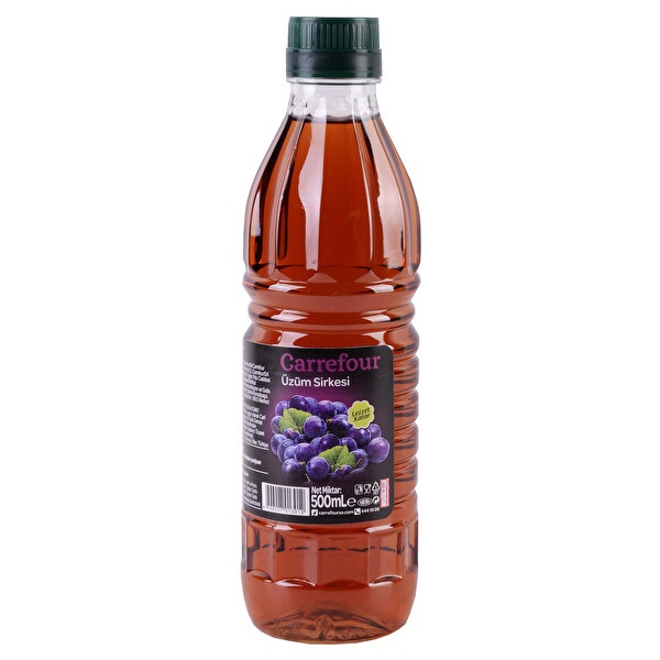 Carrefour Üzüm Sirkesi 500 ml Carrefour Üzüm Sirkesi 500 ml