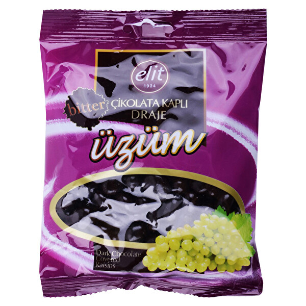 Elit Bitter Üzüm Draje 175 g Elit Bitter Üzüm Draje 175 g