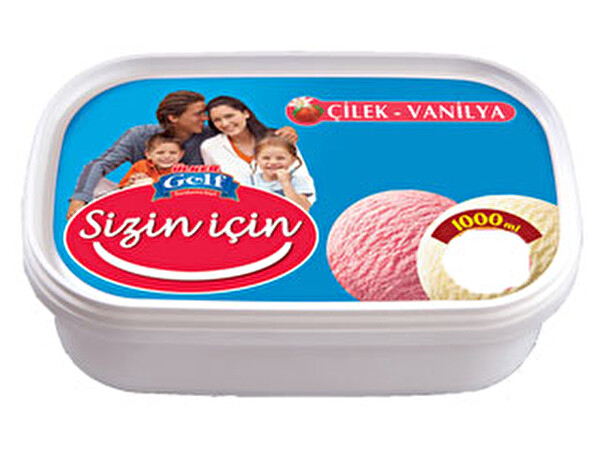 Sizin İçin Çilek +Vanilya 1000 ml Sizin İçin Çilek +Vanilya 1000 ml