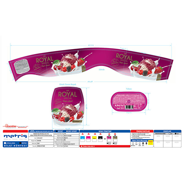 Royal Special Meyve Sepeti 900 ml Royal Special Meyve Sepeti 900 ml