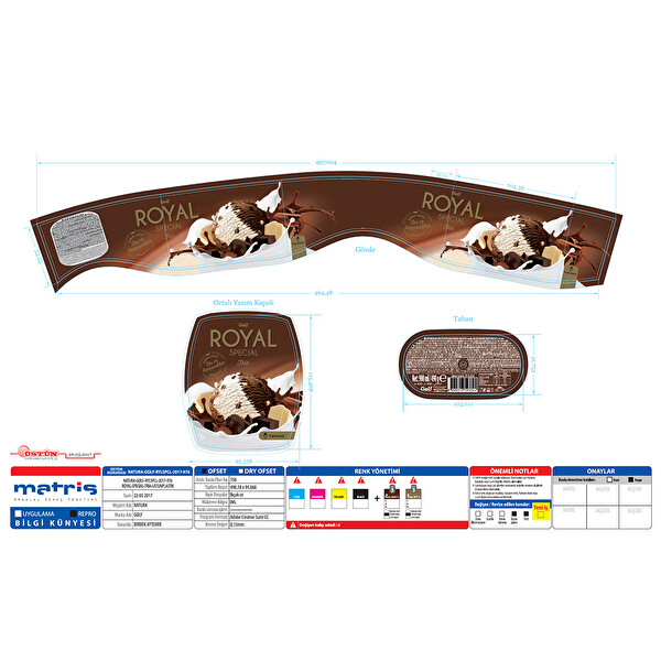 Royal Special Tria Dondurma 900 ml Royal Special Tria Dondurma 900 ml