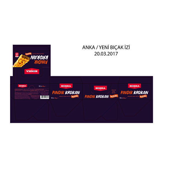 Koska 40 g Fınd.Krokan Koska 40 g Fınd.Krokan