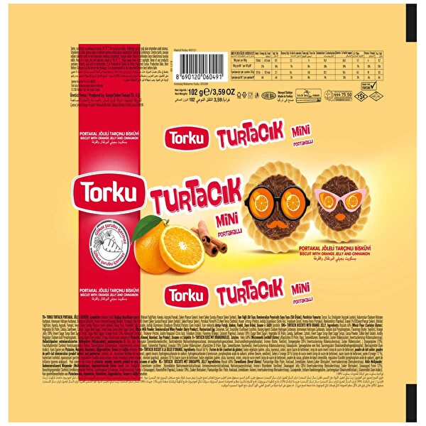 Torku Turtacık Portakal 112 g Torku Turtacık Portakal 112 g