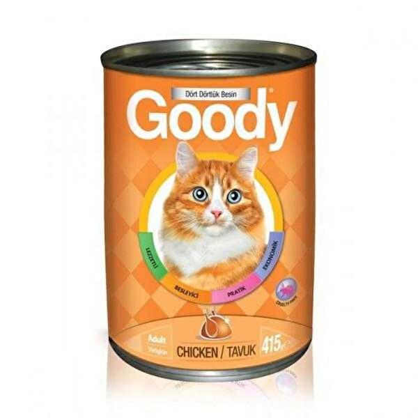 Goody Tavuklu Kedi Maması 415 g Goody Tavuklu Kedi Maması 415 g