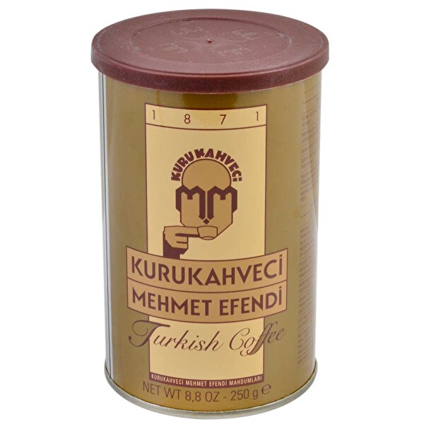 Mehmet Efendi Türk Kahvesi 250 g Teneke Kutu Mehmet Efendi Türk Kahvesi 250 g Teneke Kutu