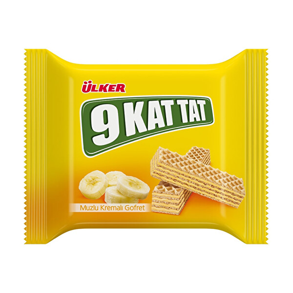 Ülker 9 Kat Tat Muzlu Gofret 39 g Ülker 9 Kat Tat Muzlu Gofret 39 g